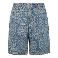 Pantaloni scurti Daily Paper Macrame Denim Shorts Clothing Femei