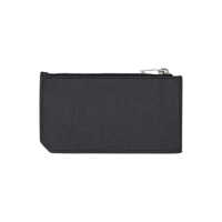 Portofele Saint Laurent pentru Barbati - Portofele Saint Laurent Saint Laurent Fragments Zipped Card Case Black Barbati (BM 18213135) - B-mall.ro