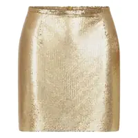 Fuste Rabanne Mini Metallic Skirt Clothing Femei