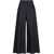 Marni Marni Stretch Denim Trompe L'Oeil Trousers BLUE BLACK
