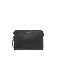 Portofele Prada Saffiano Leather Pouch Barbati