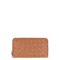 Portofele Bottega Veneta Intrecciato Zip-Around Wallet Femei