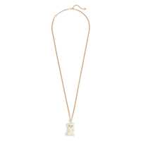 Bijuterii Valentino Garavani Gold Tone Brass Necklace Barbati