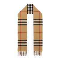 Esarfe Burberry pentru Barbati - Esarfe Burberry Burberry Check Cashmere Scarf Beige Barbati (BM 18215124) - B-mall.ro