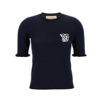 Topuri Valentino Garavani Valentino Garavani Vg Embroidery Top Femei