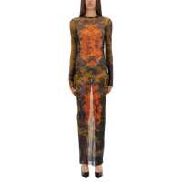 Rochii Jean Paul Gaultier "Médaillon" Long Dress Femei