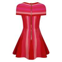 Rochii Balmain Dama - Rochii Balmain Balmain Mini Dress RED Femei (BM 18216678) - B-mall.ro