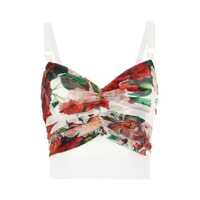 Topuri Dolce & Gabbana Flower Print Top Femei