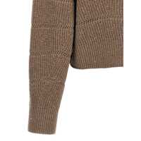 Pulovere Brunello Cucinelli Dama - Pulovere Brunello Cucinelli Brunello Cucinelli Rustic Dazzling Net Cropped Sweater BROWN Femei (BM 18218271) - B-mall.ro