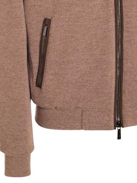 Geci Moorer Moorer Brown Wool Bellati Casual Jacket Beige Barbati (BM 18218436) 3