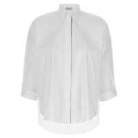 Camasi Brunello Cucinelli 'Shiny Trim' Shirt Femei