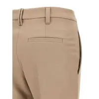 Imbracaminte Brunello Cucinelli Dama - Pantaloni casual Brunello Cucinelli Brunello Cucinelli Monile Cotton Pants Beige Femei (BM 18218511) - B-mall.ro