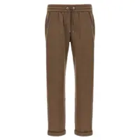 Pantaloni de trening Brunello Cucinelli 'Shiny Pocket Detail' Joggers Femei