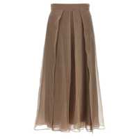 Fuste Brunello Cucinelli 'Paneled Circle' Skirt Femei