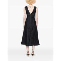 Rochii Self-Portrait Dama - Rochii Self-Portrait Self-Portrait Indigo Denim Midi Dress BLUE Femei (BM 18219024) - B-mall.ro