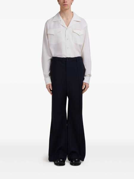 Pantaloni Marni Marni Trousers BLUE Barbati (BM 18219126) 2