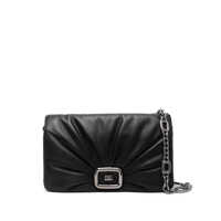 Genti mini Roger Vivier Viv' Choc Leather Clutch Femei