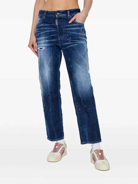 Blugi DSQUARED2 DSQUARED2 Jeans BLUE Femei (BM 18219378) 3