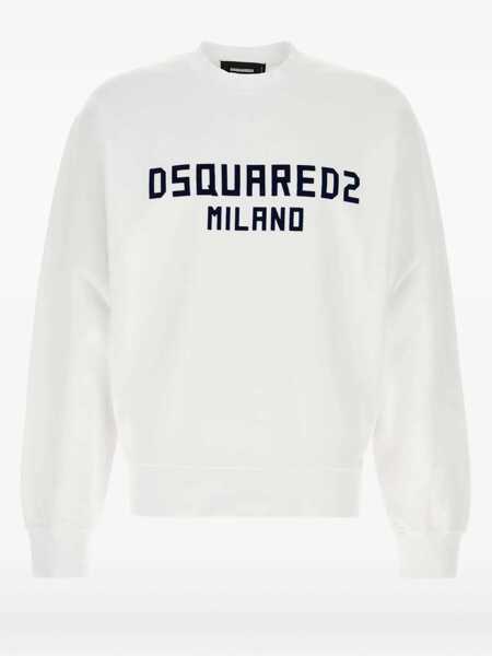 Pulovere DSQUARED2 DSQUARED2 Sweatshirts WHITE Barbati (BM 18219411) 1