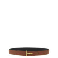 Curele Tom Ford Tom Ford Logo Buckle Reversible Belt