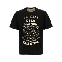 Tricouri Valentino Garavani Valentino Garavani 'Le Chat De La Maison' T-Shirt Barbati