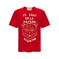 Tricouri Valentino Garavani Valentino Garavani 'Le Chat De La Maison' T-Shirt Barbati