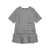 Rochii Ganni 'Crinkled Check Mini' Dress Femei