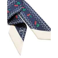 Esarfe Valentino Garavani Dama - Esarfe Valentino Garavani Valentino Garavani Valentino Garavani Cherryfic Scarf BLUE Femei (BM 18220314) - B-mall.ro