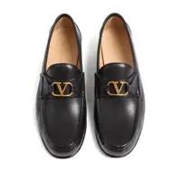 Mocasini Valentino Garavani pentru Barbati - Mocasini Valentino Garavani Valentino Garavani Valentino Garavani Vlogo Signature Loafers Black Barbati (BM 18220617) - B-mall.ro