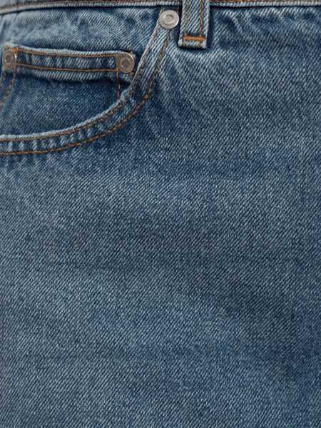 Blugi skinny Stella McCartney Wide-Leg Jeans With Contrasting Panels DENIM Femei (BM 18220873) 5