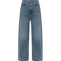 Blugi skinny Wide-Leg Jeans With Contrasting Panels Femei
