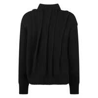 Imbracaminte Dama pagina 650 - Pulovere Sacai Sacai Wool Turtleneck Sweater Black Femei (BM 18226443) - B-mall.ro