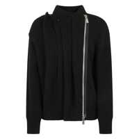 Pulovere Sacai Wool Turtleneck Sweater Femei