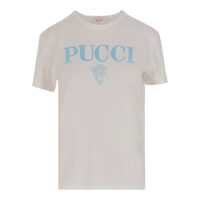 Tricouri Pucci Cotton Crew-Neck T-Shirt Femei