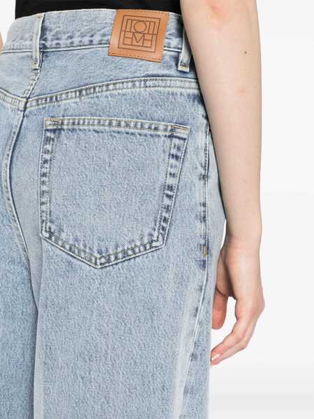 Blugi drepti TOTME Jeans Blue Femei (BM 18227352) 5