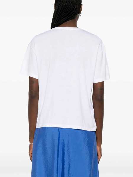 Tricouri TOTME T-shirts White Femei (BM 18227397) 4