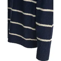 Pulovere pentru Barbati - Pulovere casual Beams Plus Striped crewneck sweater Blue Barbati (BM 18227451) - B-mall.ro