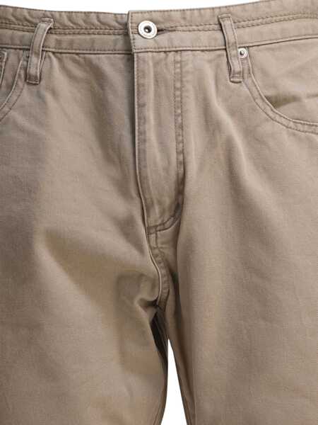 Pantaloni casual NONNATIVE Five-pocket cotton pants Beige Barbati (BM 18227583) 3