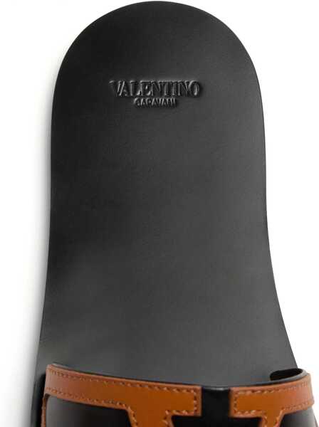 Sandale Valentino Garavani Viva Superstar Sandals NERO/ROASTED PECAN Femei (BM 18227638) 5