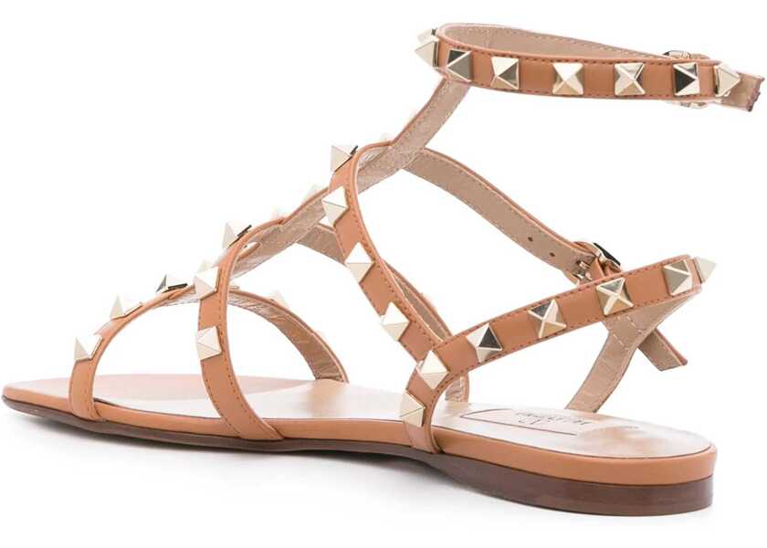 Sandale Valentino Garavani Rockstud Sandals ALMOND BEIGE Femei (BM 18227653) 3