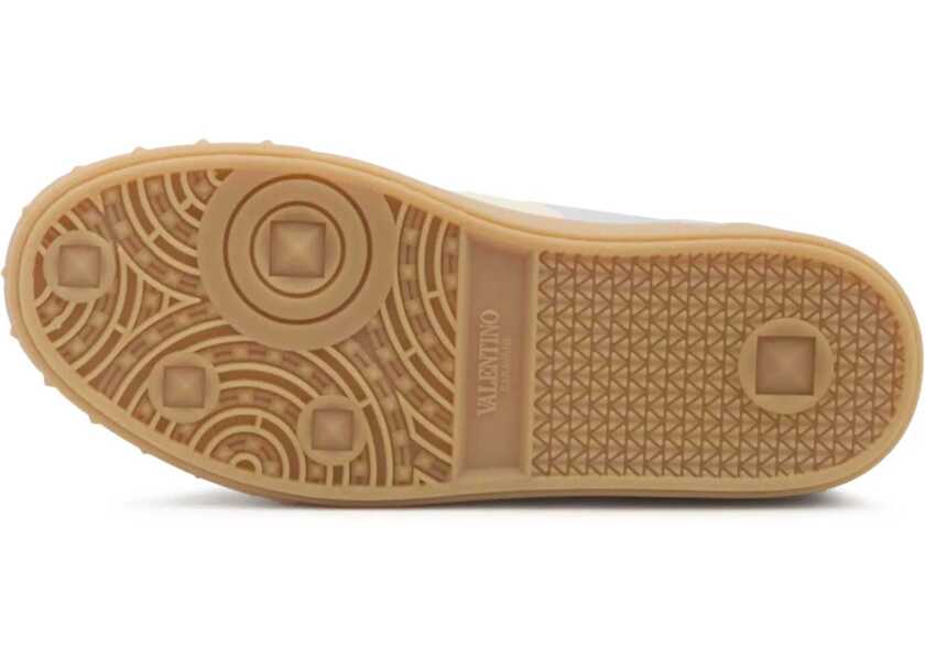 Sneakers Valentino Garavani Laminated leather Upvillage Sneakers SILVER/GLACE Femei (BM 18227671) 4