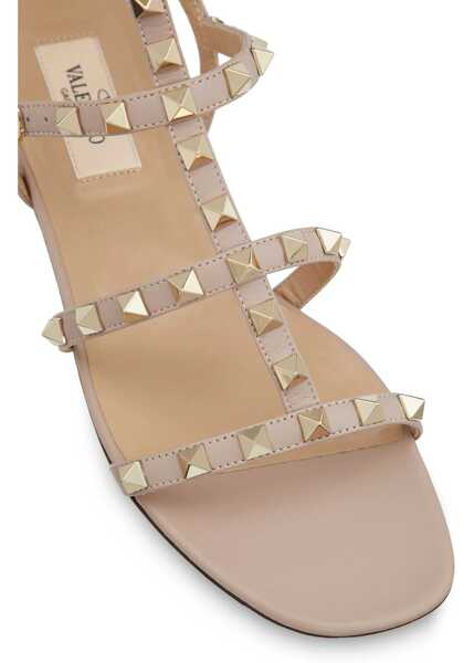 Sandale Valentino Garavani Rockstud Sandals POUDRE Femei (BM 18227680) 5