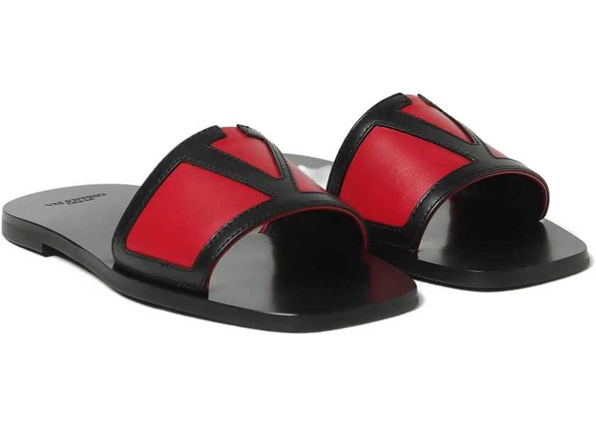 Sandale Valentino Garavani Viva Superstar Sandals ROUGE COUTURE/NERO Femei (BM 18227692) 2