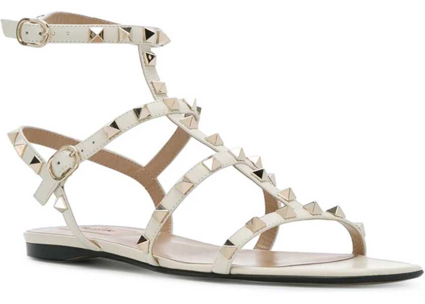 Sandale Valentino Garavani Rockstud Sandals LIGHT IVORY Femei (BM 18227698) 2