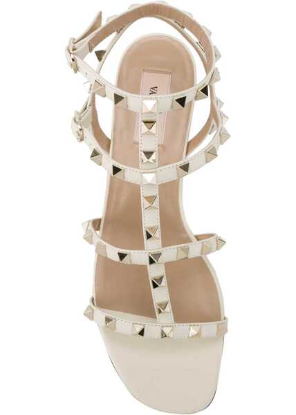 Sandale Valentino Garavani Rockstud Sandals LIGHT IVORY Femei (BM 18227698) 4