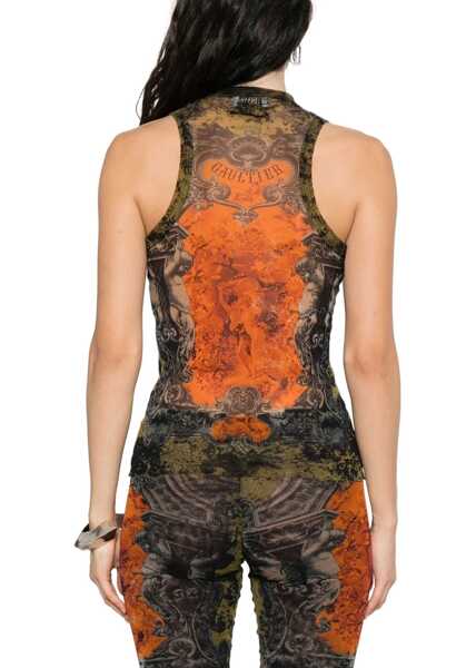Bluze Jean Paul Gaultier Tank Top Mdaillon MULTICOLOUR Femei (BM 18227728) 4