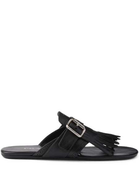 Sandale Prada Prada Slippers Black Femei (BM 18227967) 1