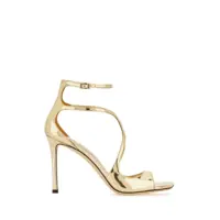 Sandale Jimmy Choo Metallic Leather Sandal Femei