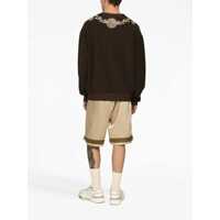 Pulovere Dolce & Gabbana pentru Barbati - Pulovere Dolce & Gabbana Dolce & Gabbana Cotton Crew-Neck Sweatshirt BROWN Barbati (BM 18228123) - B-mall.ro