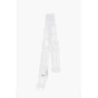 Esarfe Solid Color Crochet Scarf With Fringes Femei